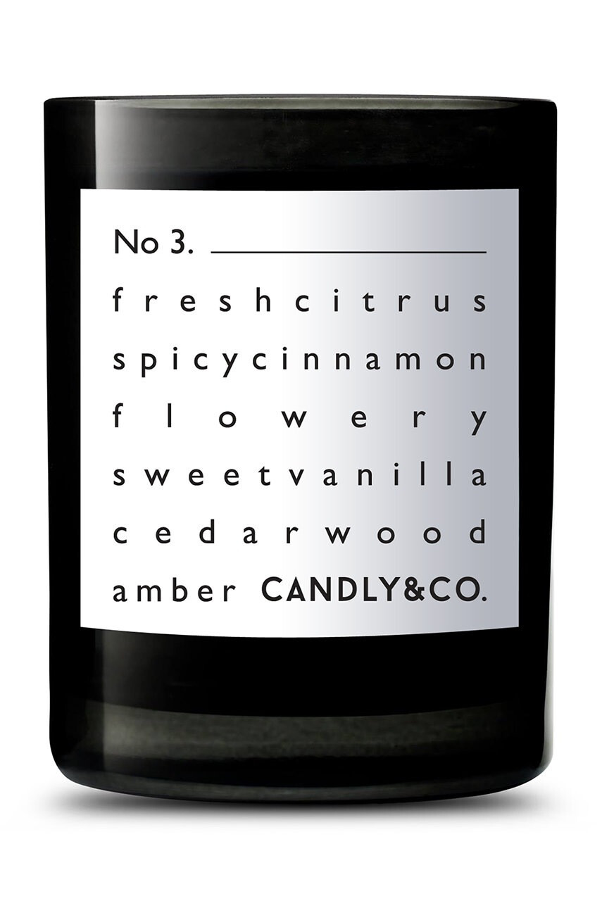Candly Ароматна соева свещ No.3 Citrus & Cinnamon - Pepit.bg