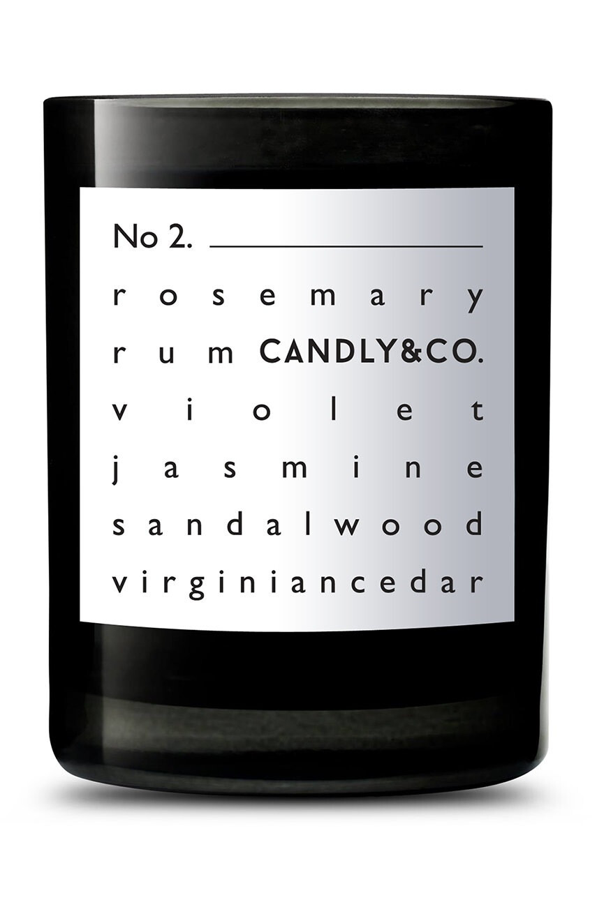 Candly Ароматна соева свещ No2. Rosemary & Rum - Pepit.bg