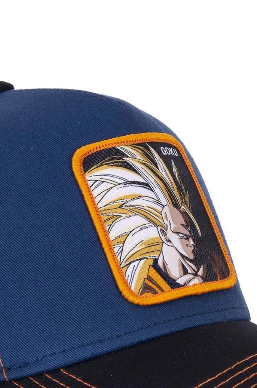 CapsLab Шапка DRAGON BALL в тъмносиньо с апликация - Pepit.bg