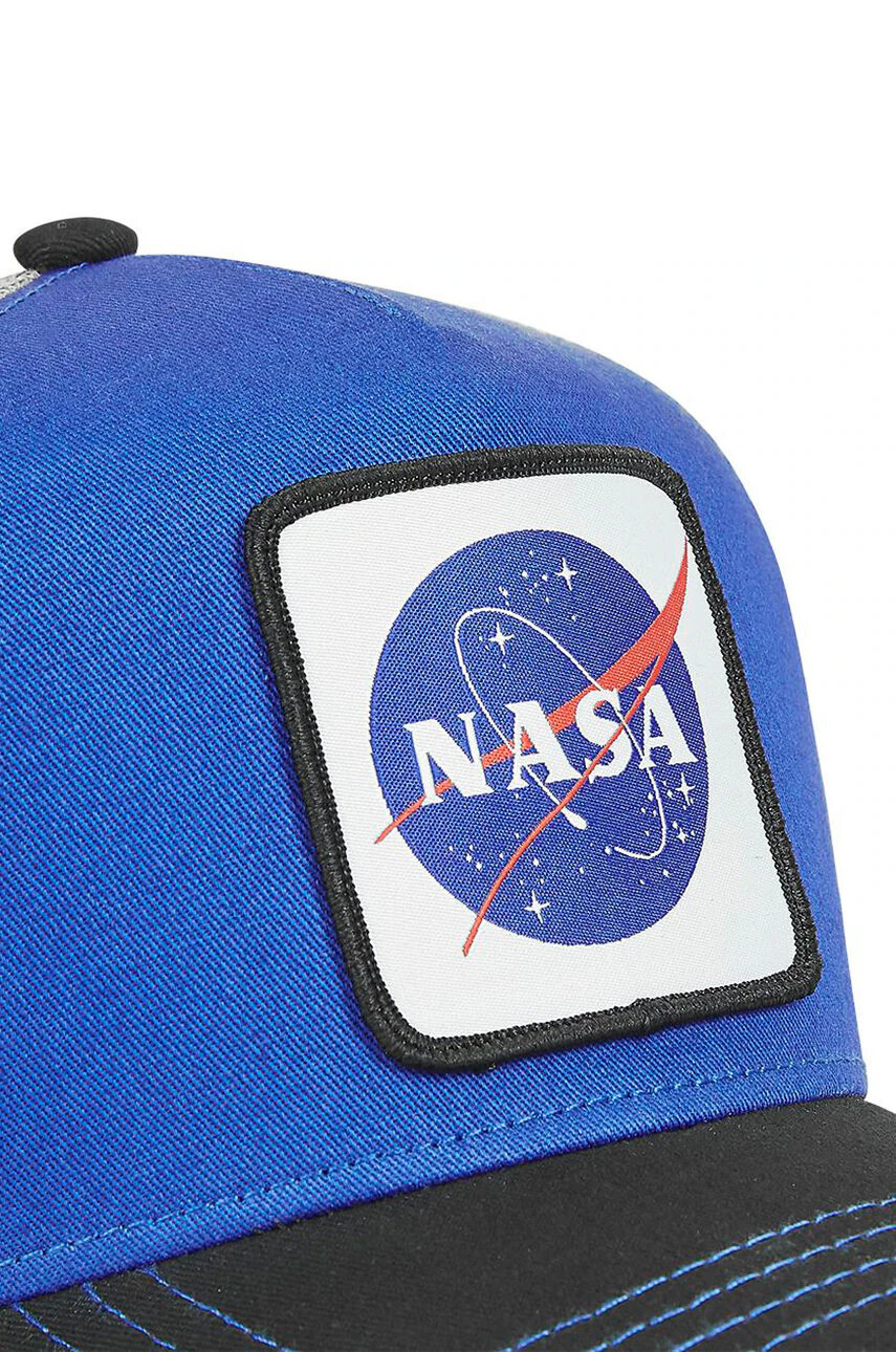 CapsLab Шапка x Nasa X Nasa в бяло с апликация - Pepit.bg
