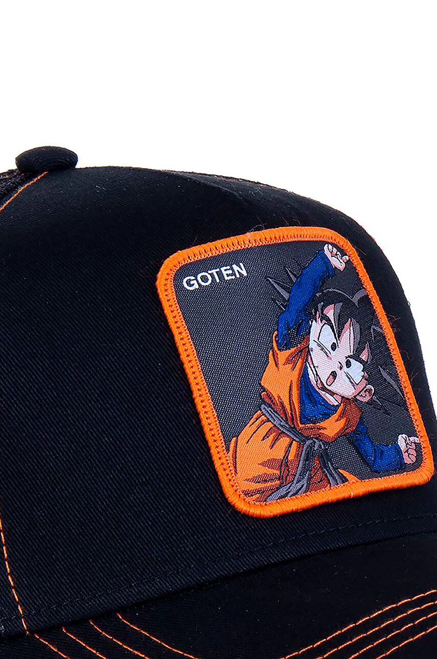 CapsLab Шапка Dragon Ball в черно с апликация - Pepit.bg
