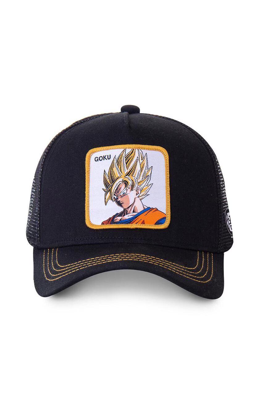 CapsLab Шапка с козирка DRAGON BALL в черно с апликация 0 - Pepit.bg