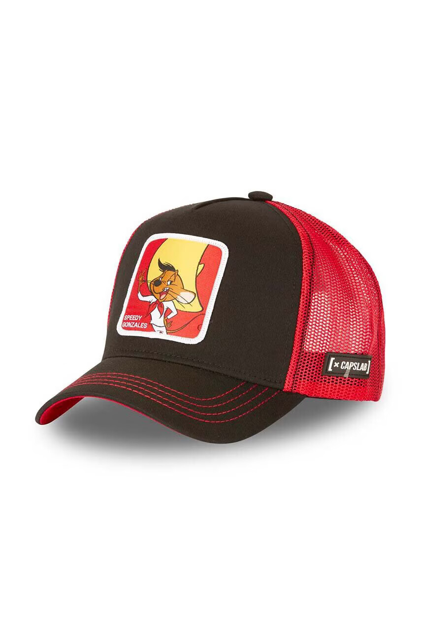 CapsLab Шапка с козирка LOONEY TUNES в черно с десен - Pepit.bg