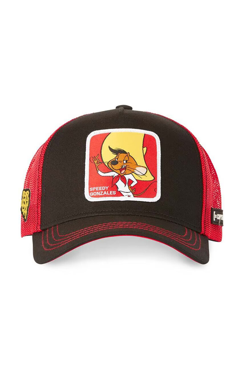 CapsLab Шапка с козирка LOONEY TUNES в черно с десен - Pepit.bg