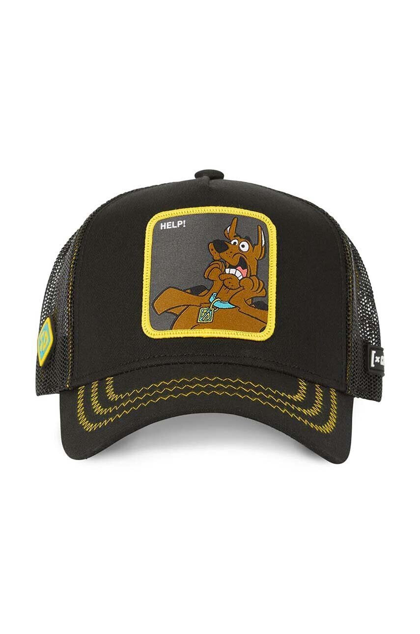 CapsLab Шапка с козирка SCOOBY DOO в черно с апликация 0 - Pepit.bg