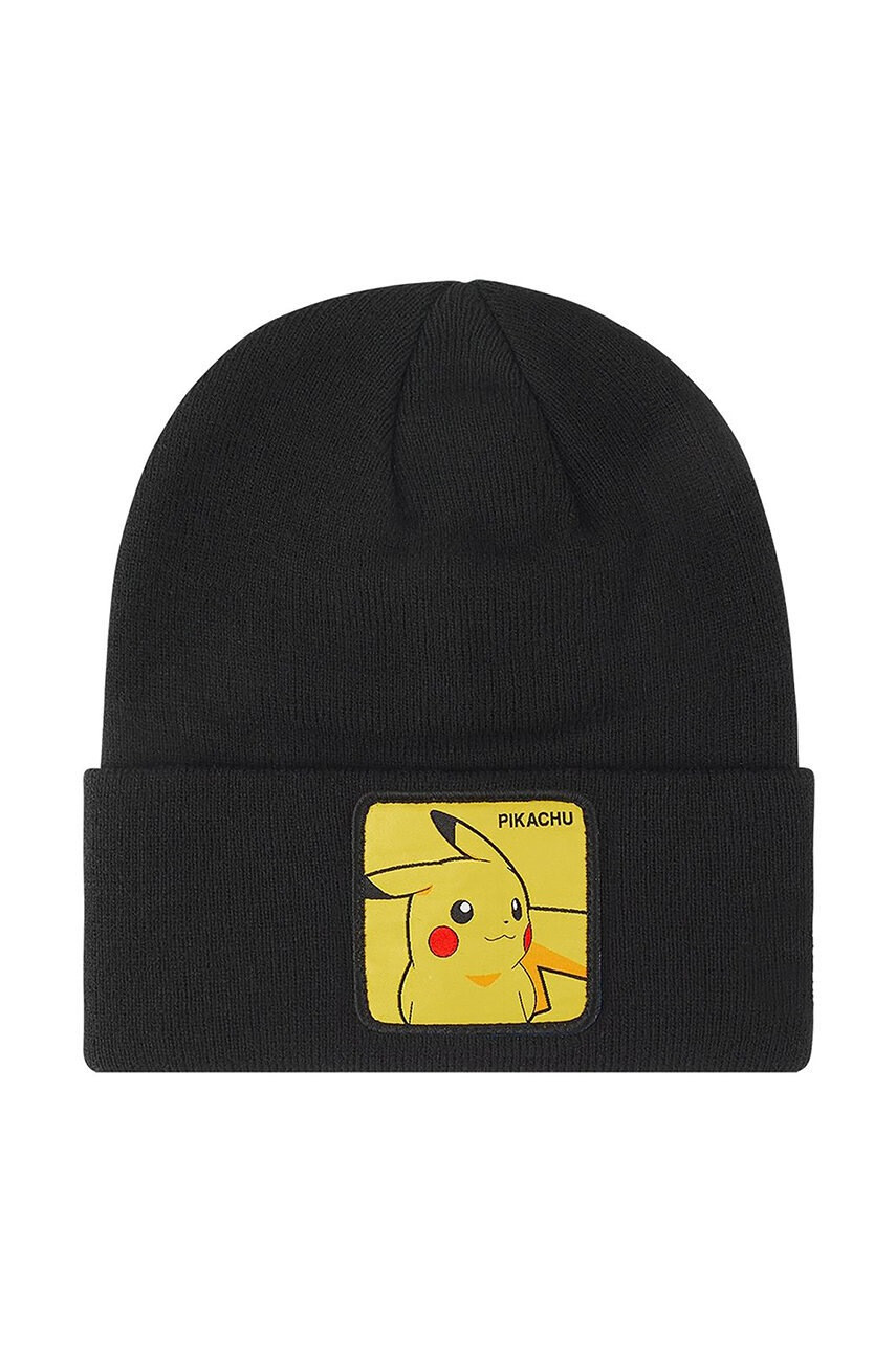 CapsLab Шапка с козирка X Pokemon в черно - Pepit.bg