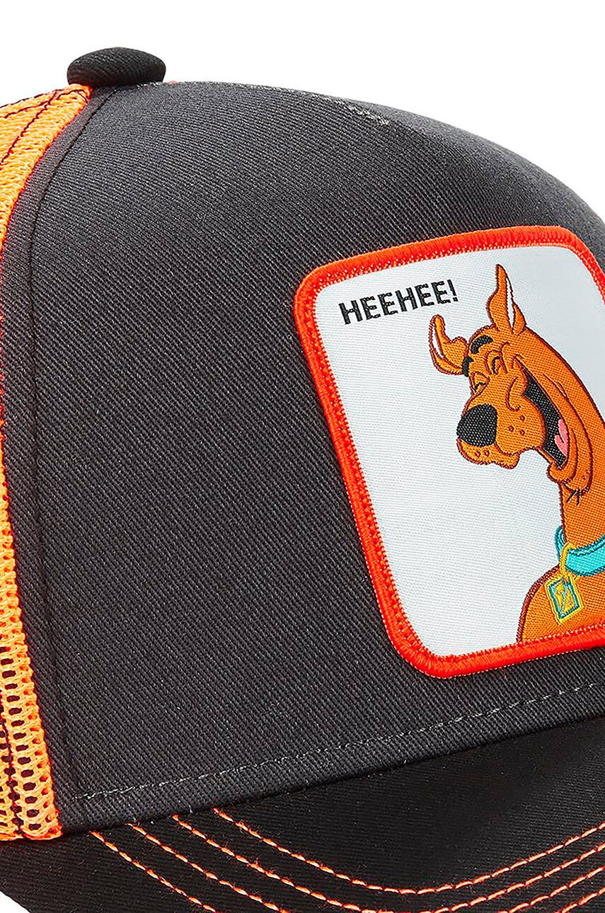 CapsLab Шапка Scooby-doo в сиво с апликация - Pepit.bg