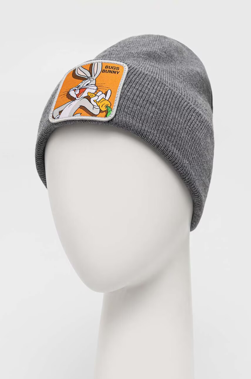 CapsLab Шапка X Looney Tunes в сиво - Pepit.bg