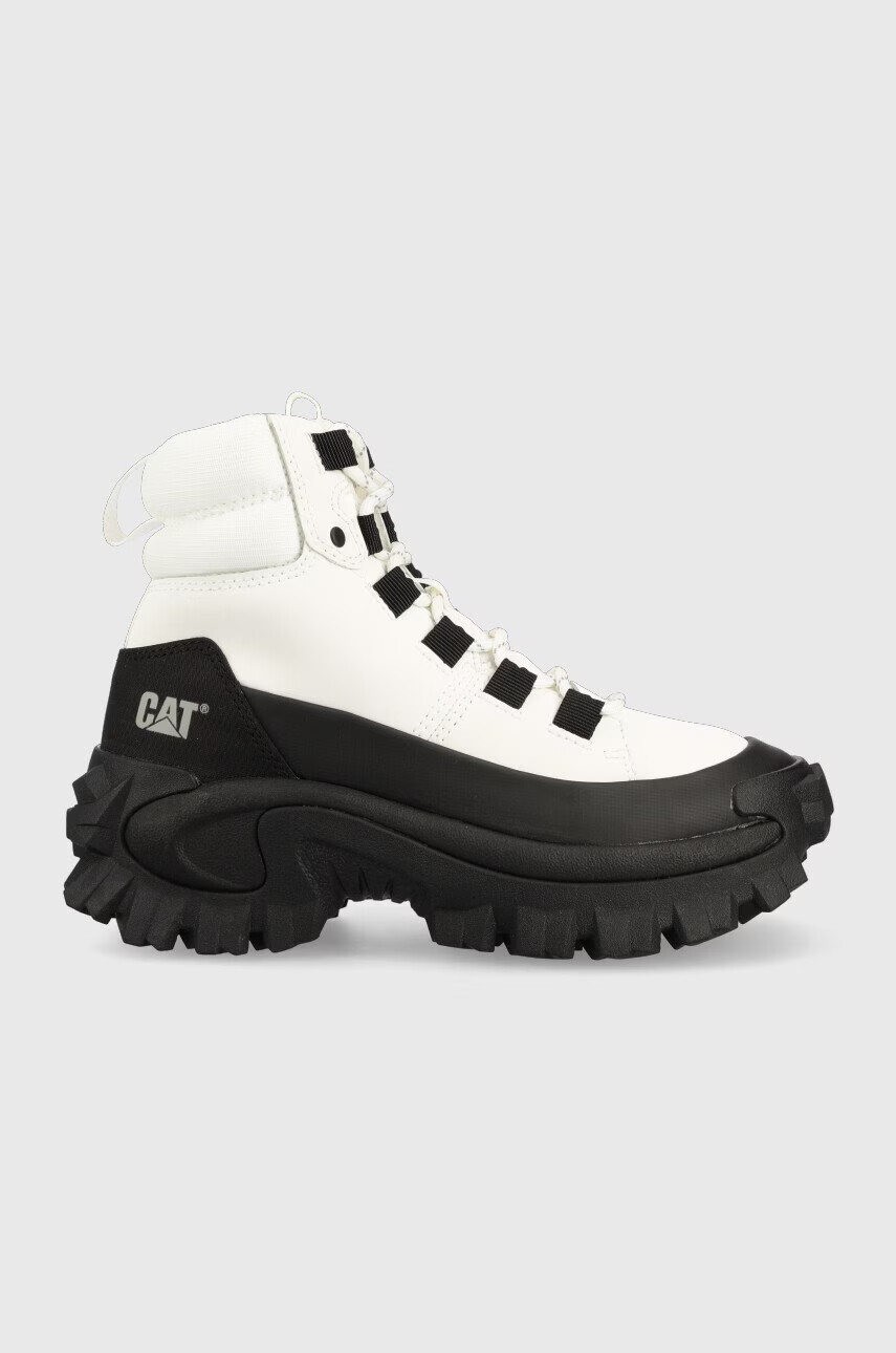 Caterpillar Обувки Trespass Galosh Wp в бяло с платформа - Pepit.bg