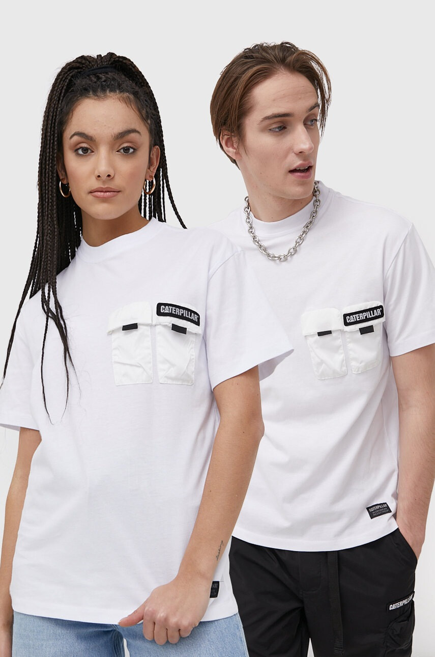 Caterpillar Памучна тениска - Pepit.bg