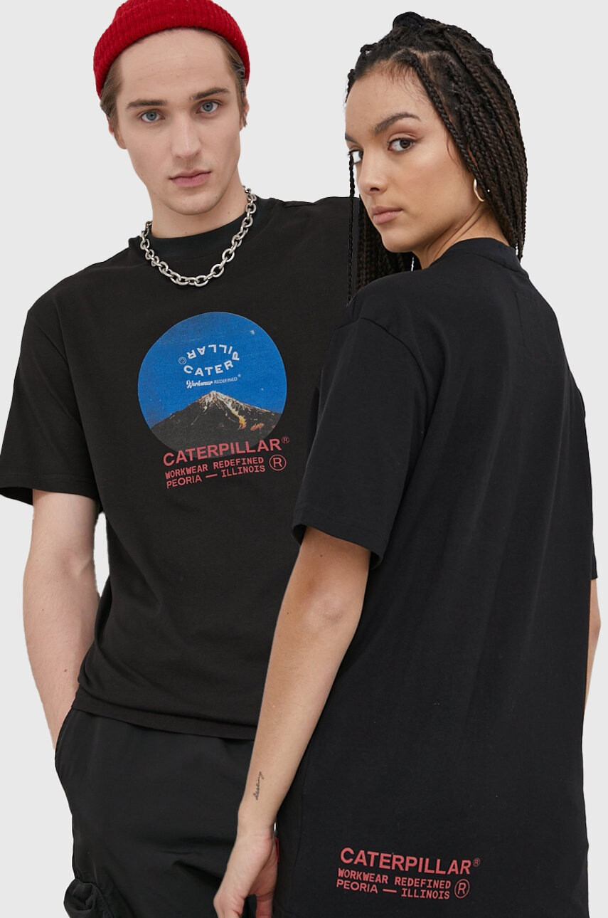 Caterpillar Памучна тениска - Pepit.bg