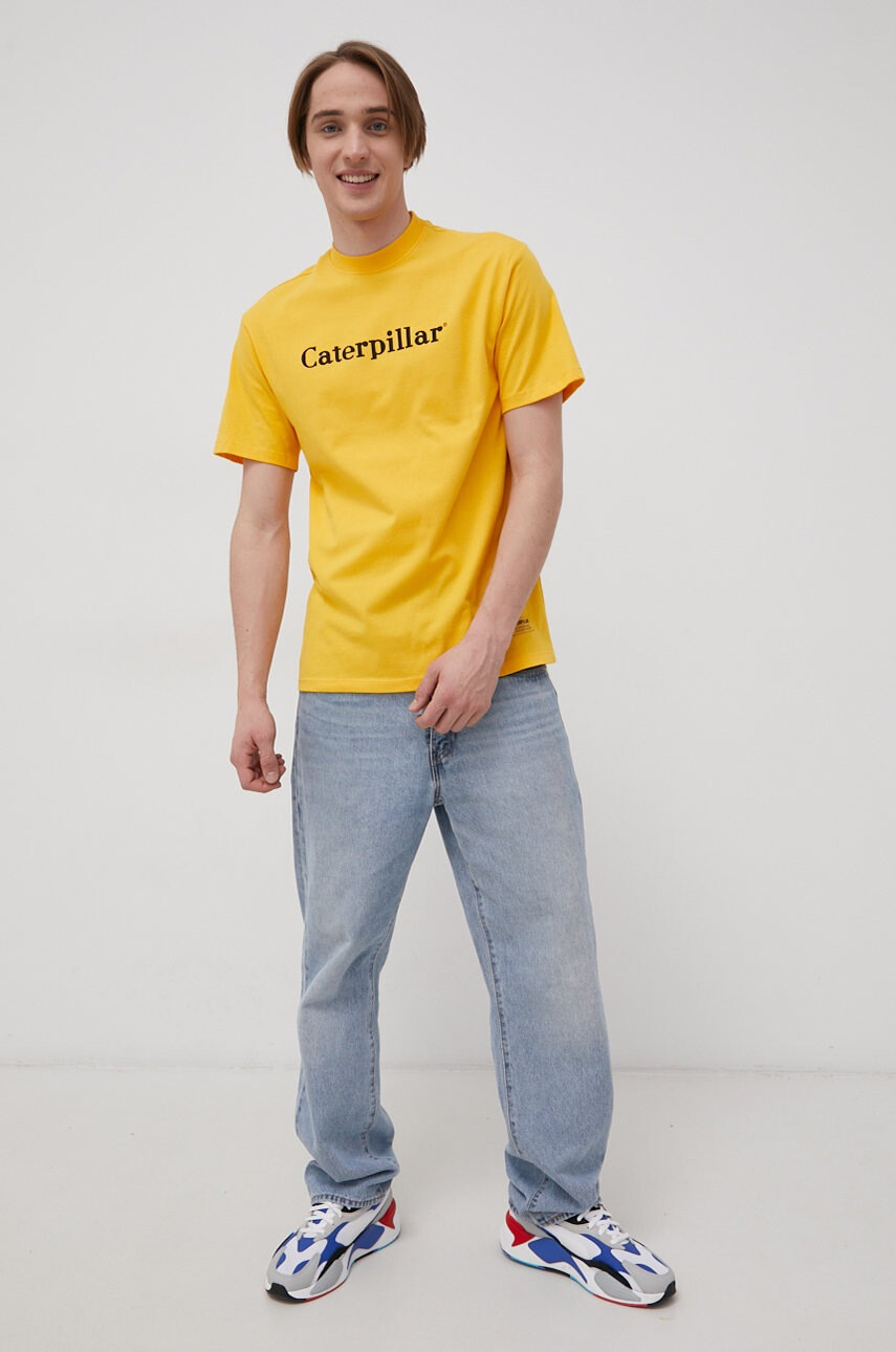 Caterpillar Памучна тениска - Pepit.bg