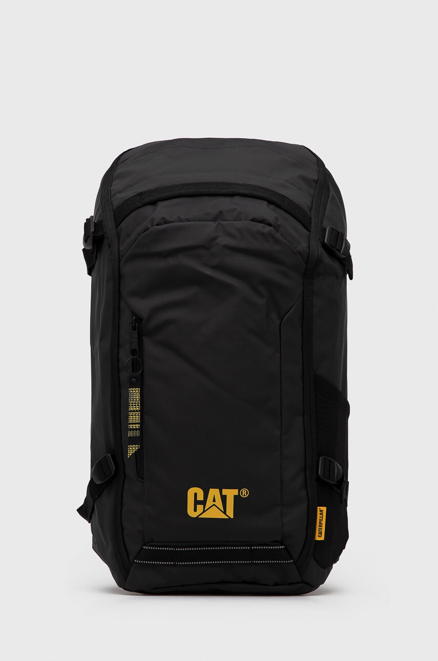 Caterpillar Раница в черно голям размер с изчистен дизайн - Pepit.bg