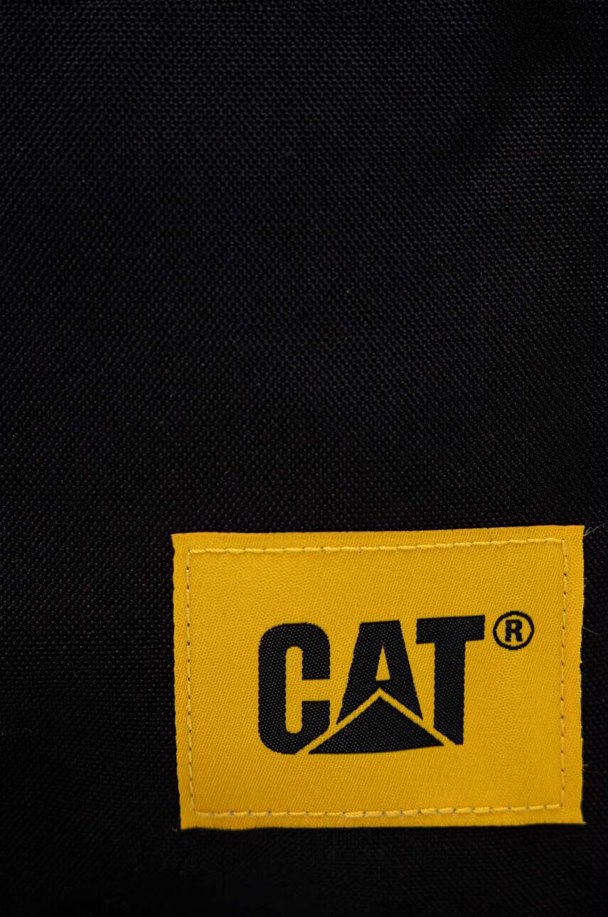 Caterpillar Раница в сиво голям размер с апликация - Pepit.bg