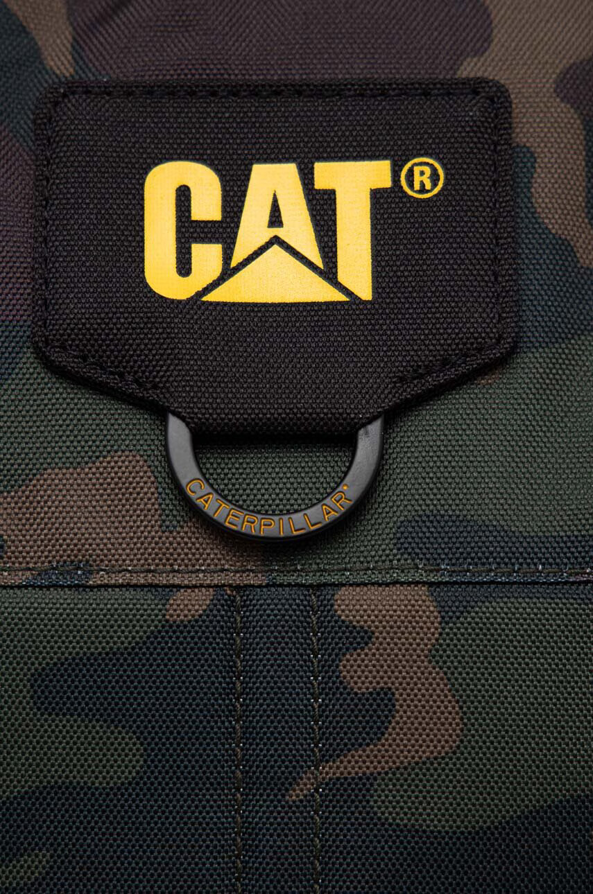 Caterpillar Раница в зелено голям размер с десен - Pepit.bg