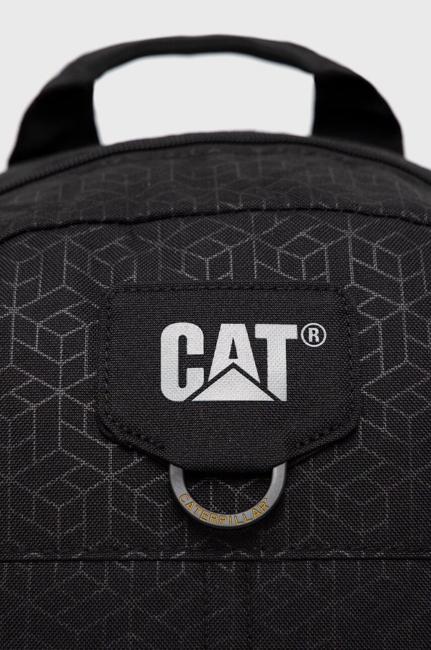 Caterpillar Раница в черно голям размер с десен - Pepit.bg
