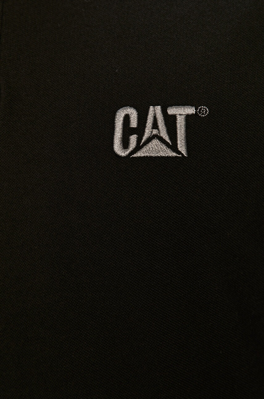 Caterpillar Тениска с яка - Pepit.bg