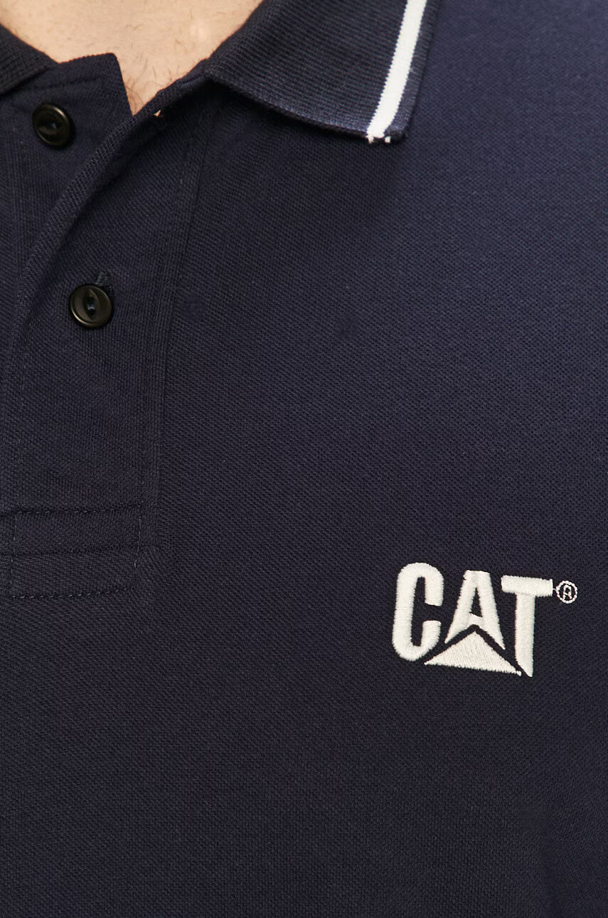 Caterpillar Тениска с яка - Pepit.bg