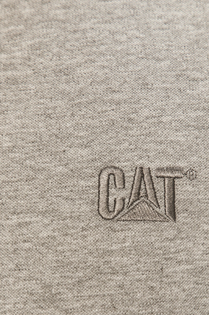 Caterpillar Тениска с яка - Pepit.bg