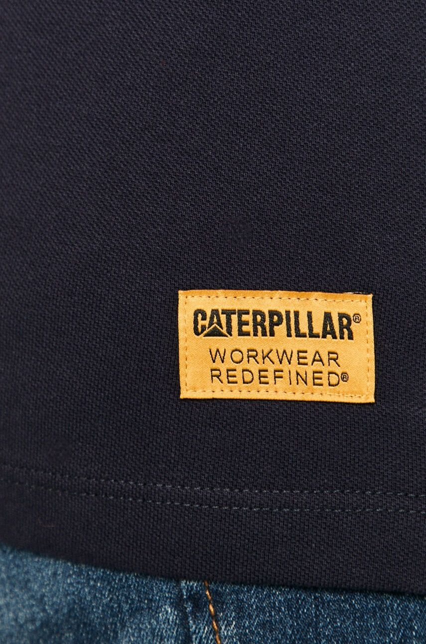 Caterpillar Тениска с яка - Pepit.bg