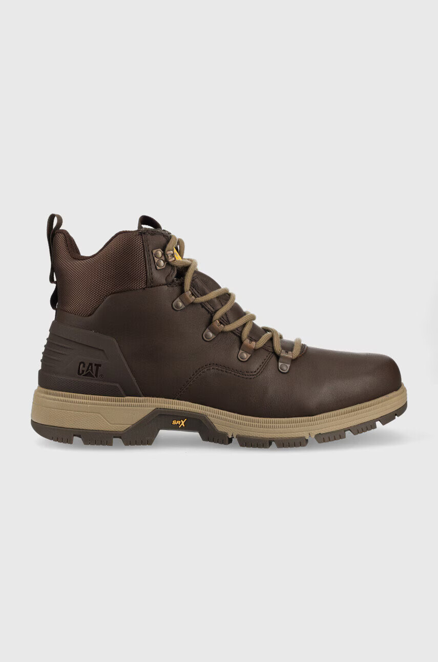 Caterpillar Туристически обувки Leverage Hiker Wp в кафяво - Pepit.bg