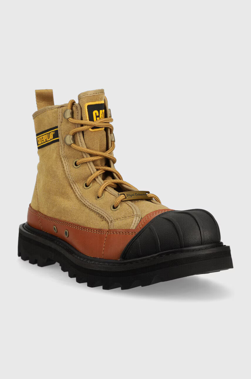 Caterpillar Високи кецове Omaha в кафяво - Pepit.bg