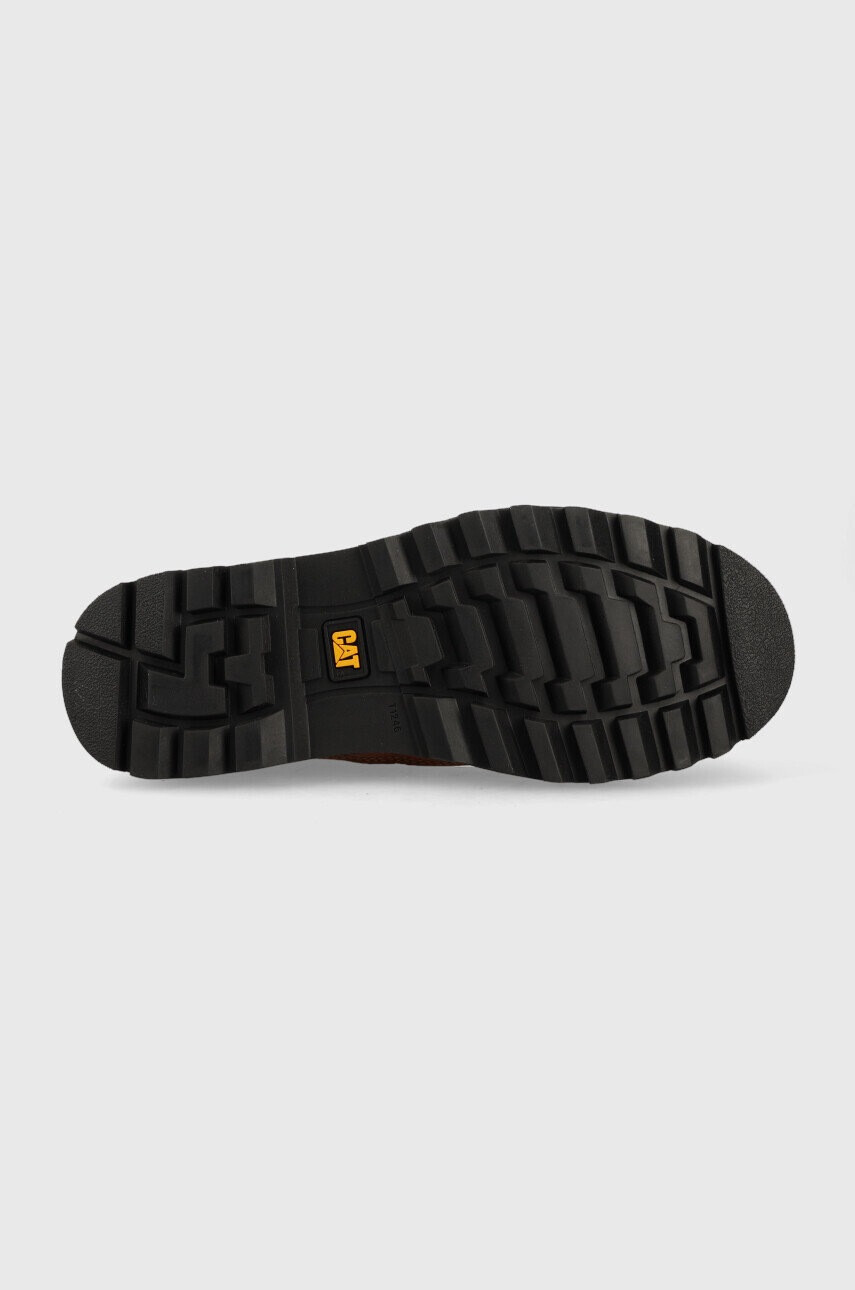 Caterpillar Високи кецове Omaha в кафяво - Pepit.bg