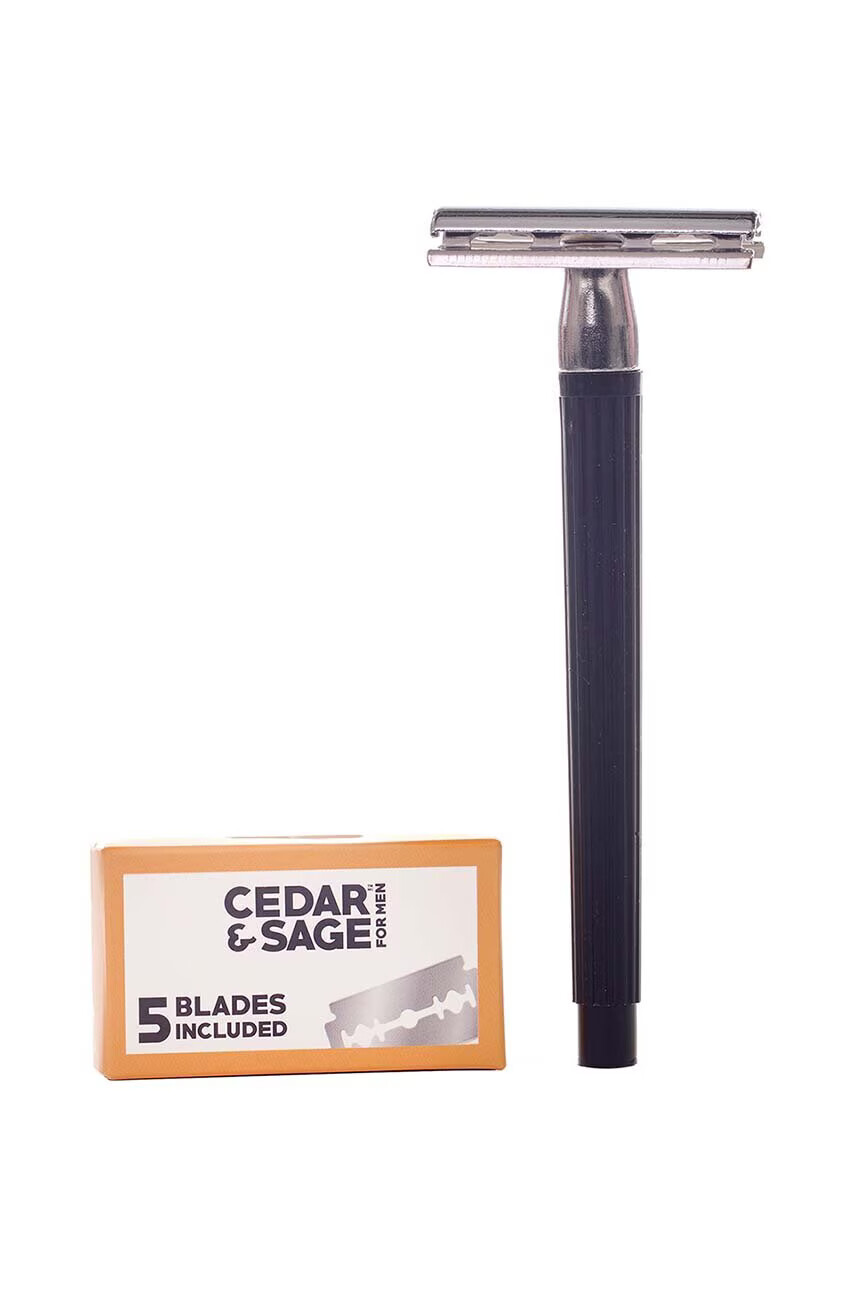 Cedar & Sage Самобръсначка със сменяеми ножчета Yes Studio Shaving Razor - Pepit.bg