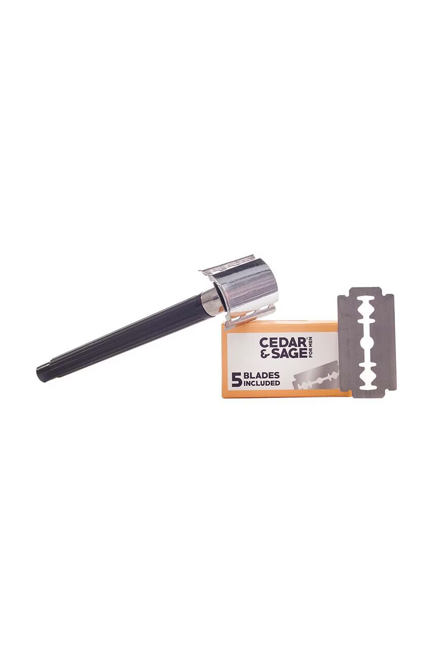 Cedar & Sage Самобръсначка със сменяеми ножчета Yes Studio Shaving Razor - Pepit.bg