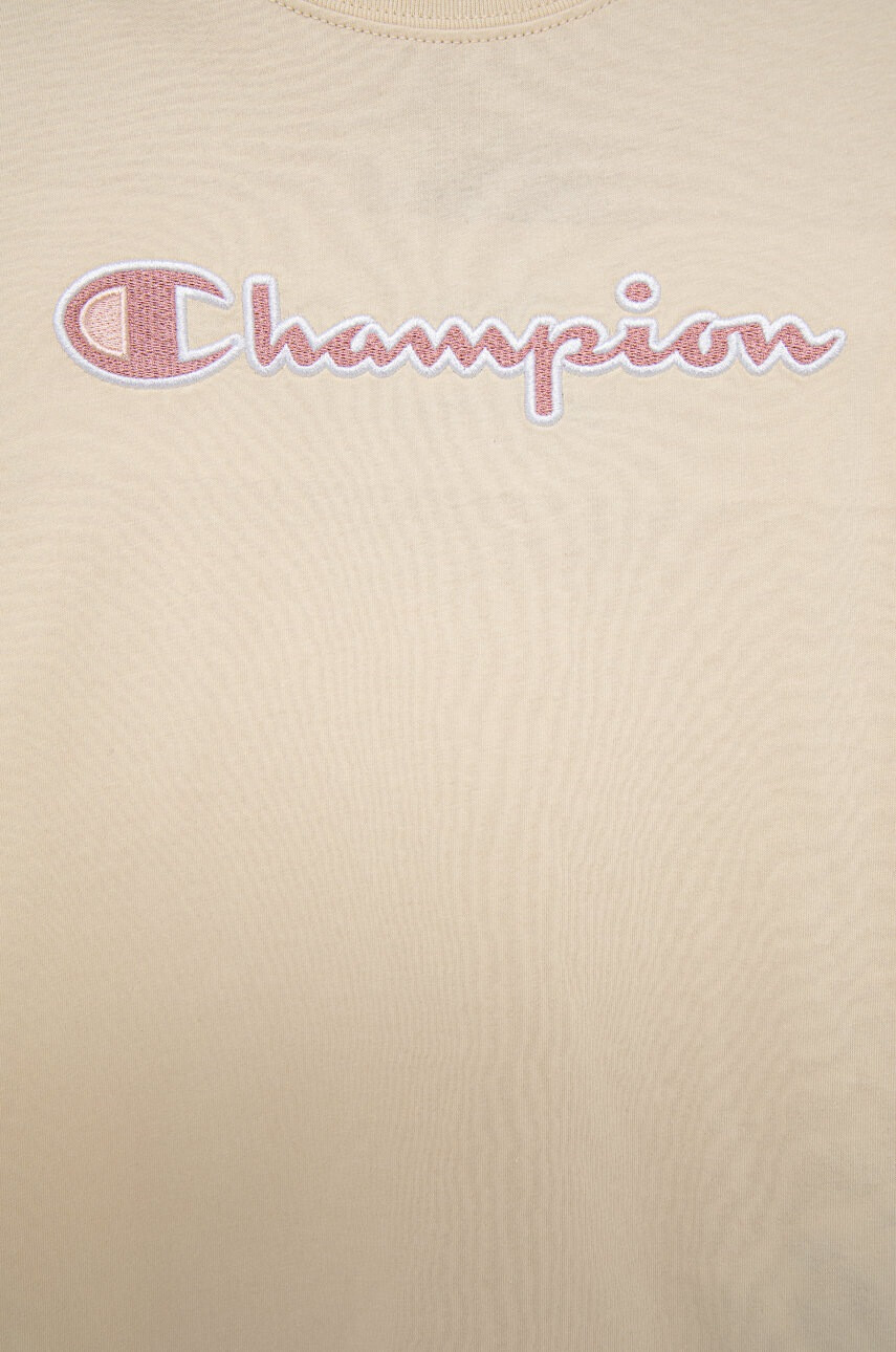 Champion Детска памучна тениска 404336 в бежово - Pepit.bg