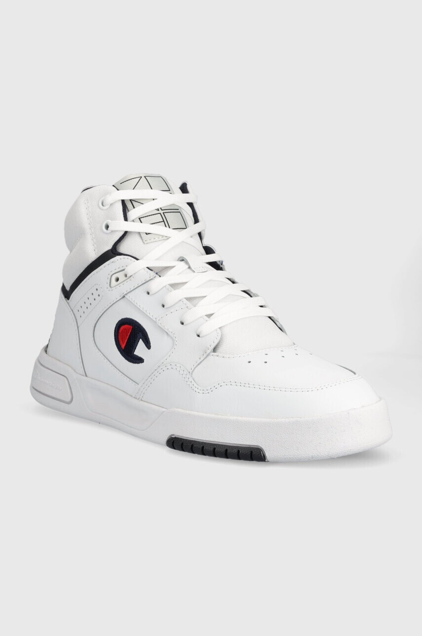 Champion Кожени маратонки Mid Cut Shoe Z80 в бяло - Pepit.bg