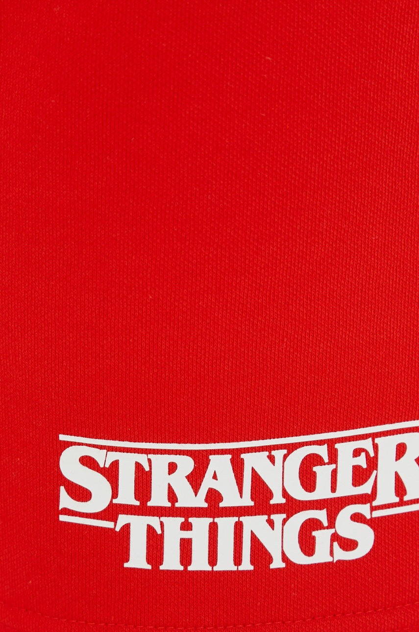 Champion Къси панталони Xstranger Things в червено с принт - Pepit.bg