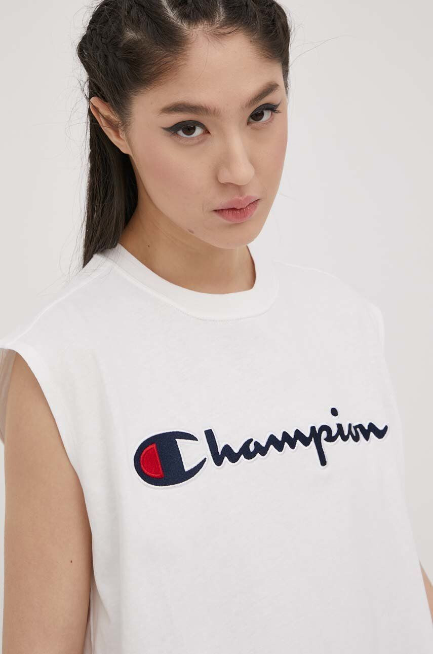 Champion Памучен топ 114932 в бяло - Pepit.bg