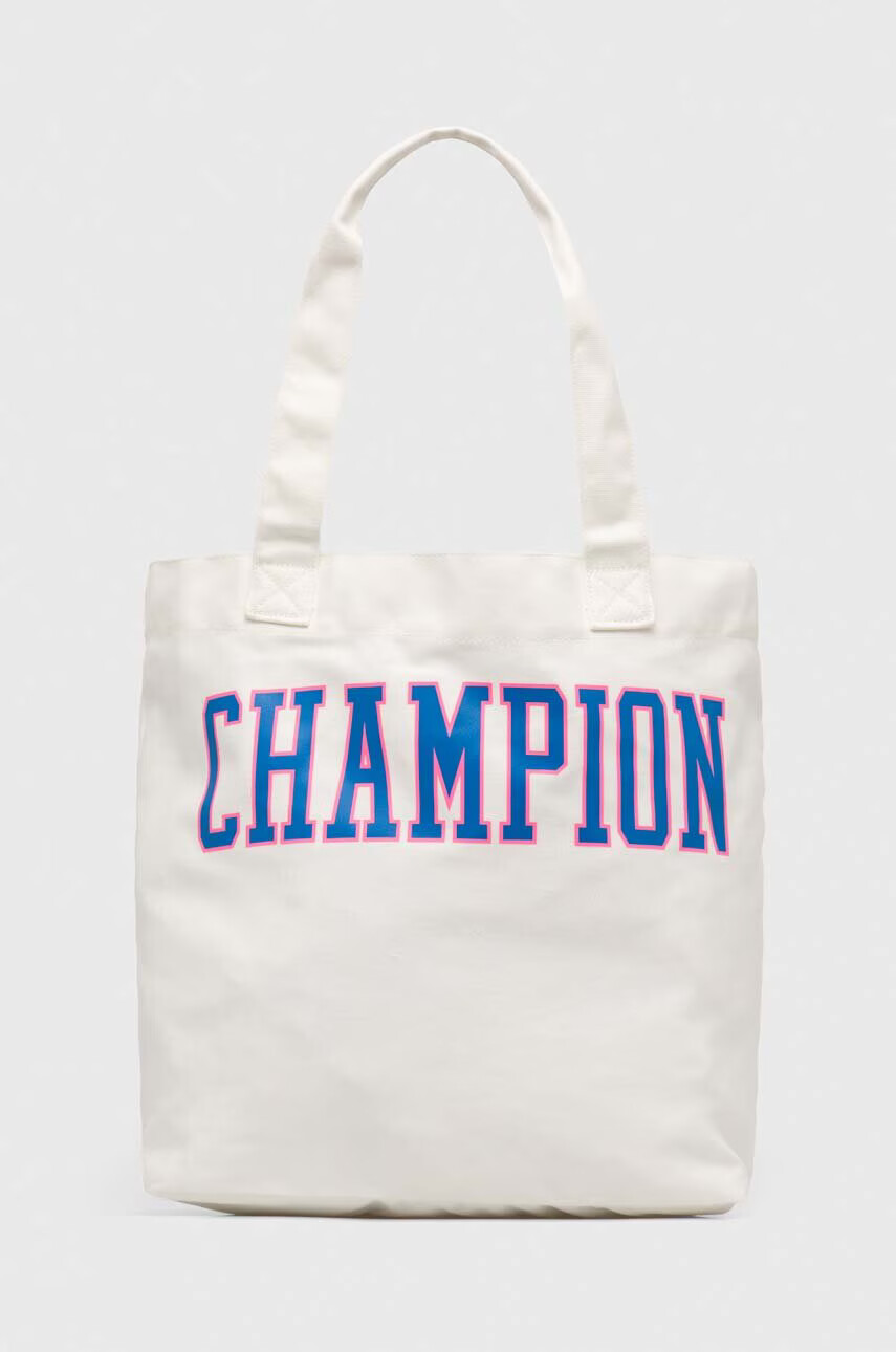Champion Памучна чанта в бяло - Pepit.bg