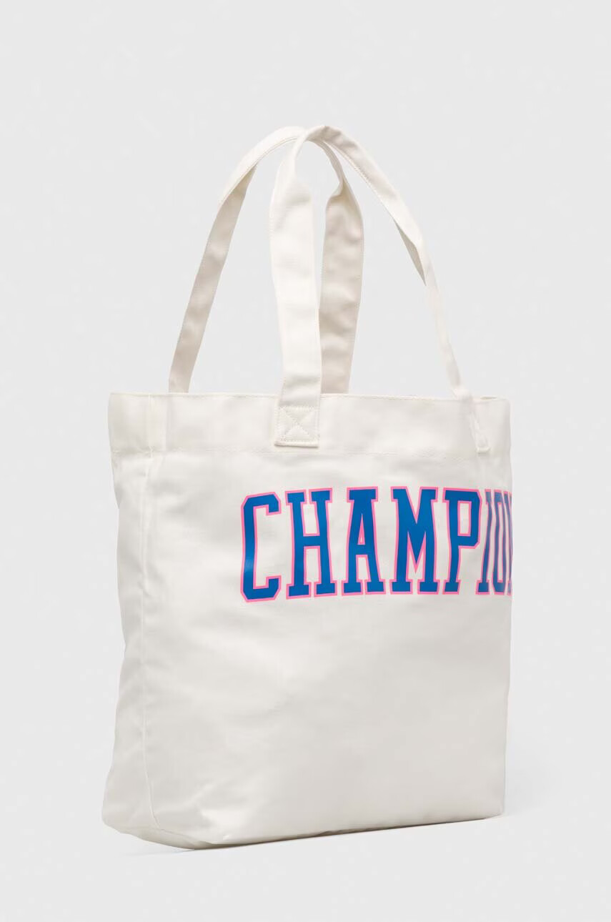 Champion Памучна чанта в бяло - Pepit.bg