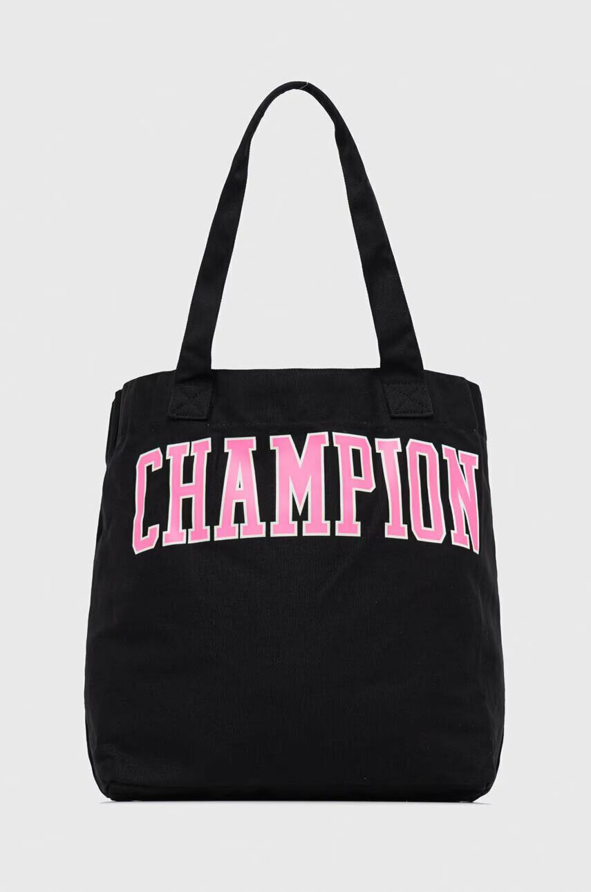 Champion Памучна чанта в черно - Pepit.bg