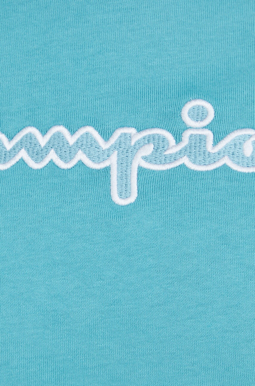 Champion Памучна тениска 115351 в тюркоазено - Pepit.bg