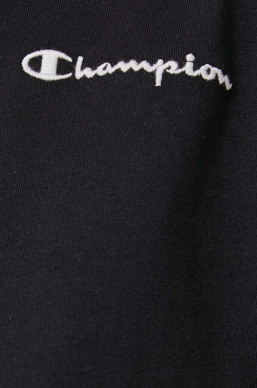 Champion Памучна тениска 115066 в черно - Pepit.bg