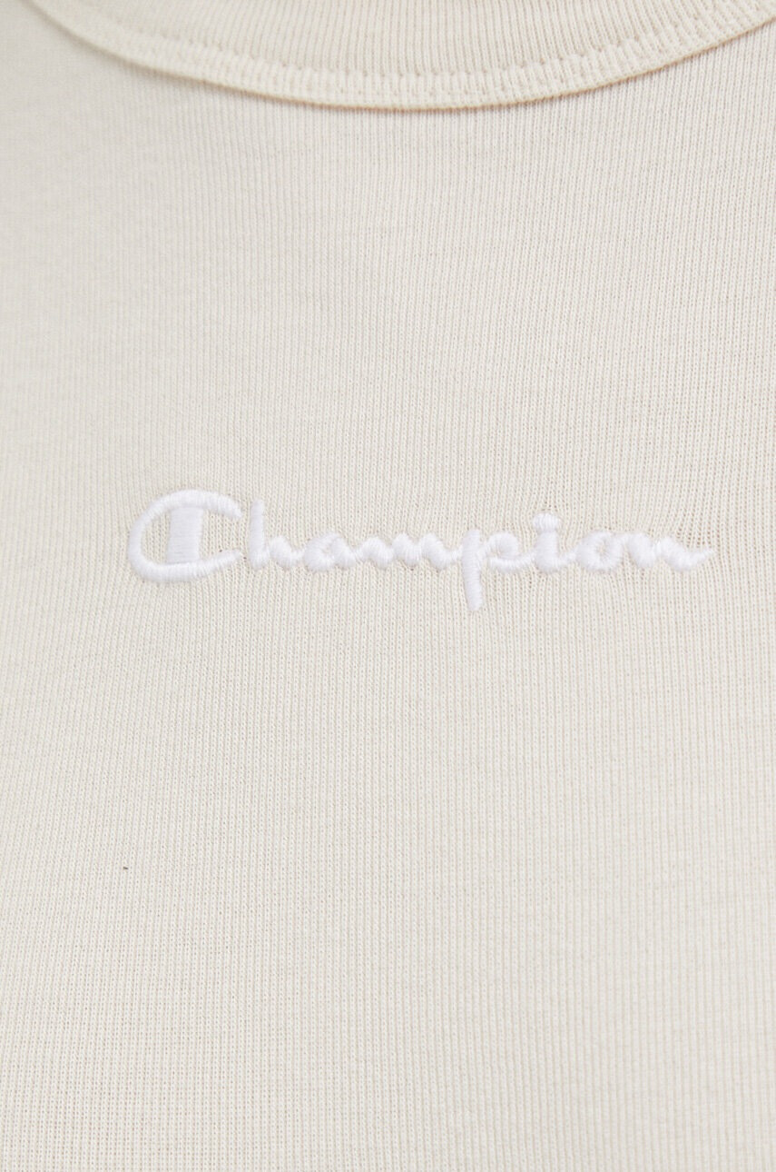 Champion Памучна тениска в бежово - Pepit.bg