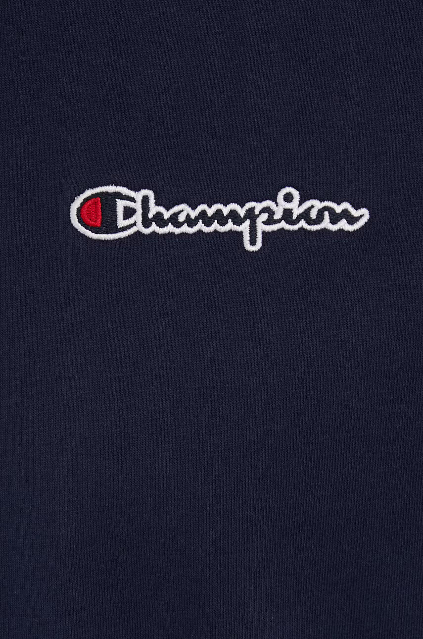 Champion Памучна тениска в зелено с принт - Pepit.bg