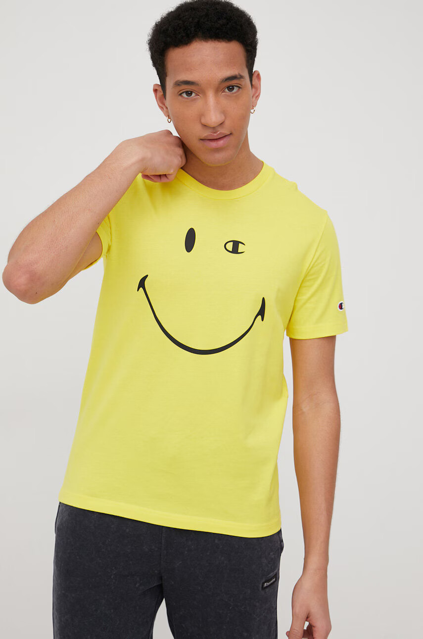 Champion Памучна тениска X Smiley 218226 - Pepit.bg