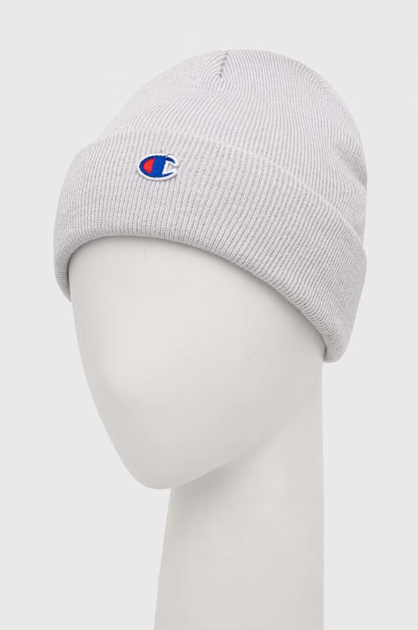Champion Шапка в сиво с фина плетка - Pepit.bg