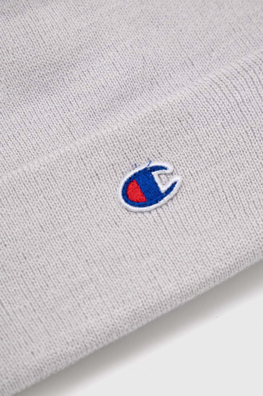 Champion Шапка в сиво с фина плетка - Pepit.bg