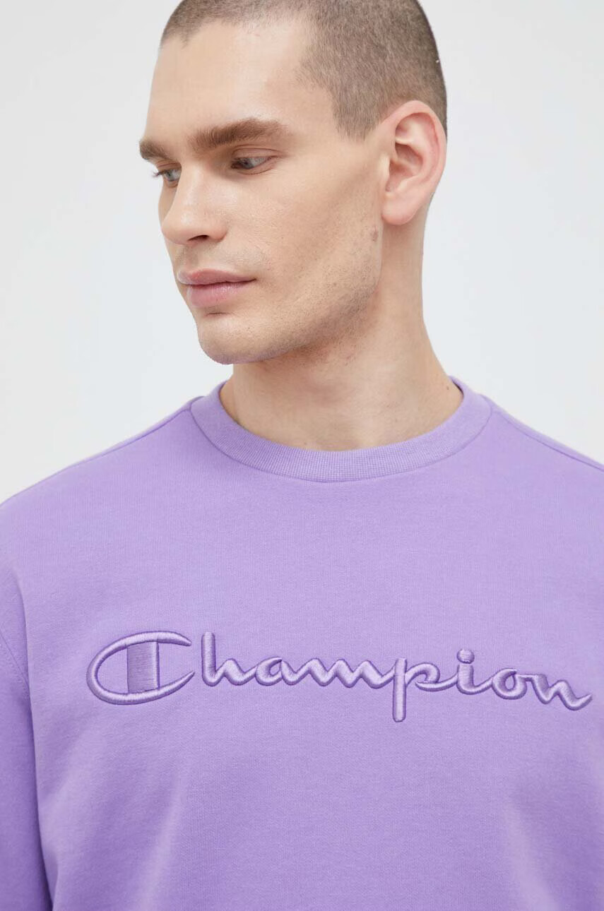 Champion Суичър в лилаво с апликация - Pepit.bg