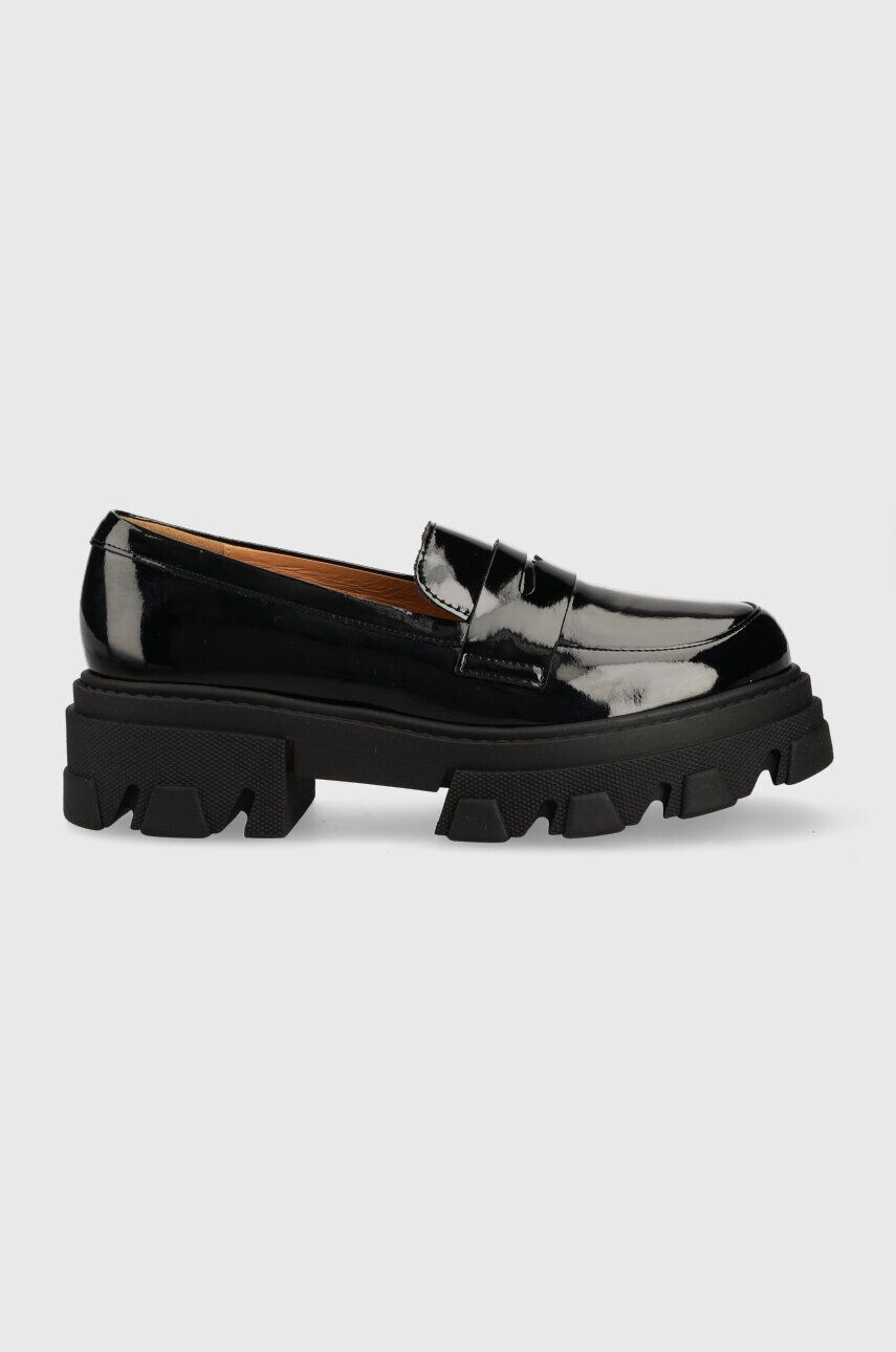 Charles Footwear Кожени мокасини Mey в черно с платформа Mey.Loafer.Basic - Pepit.bg