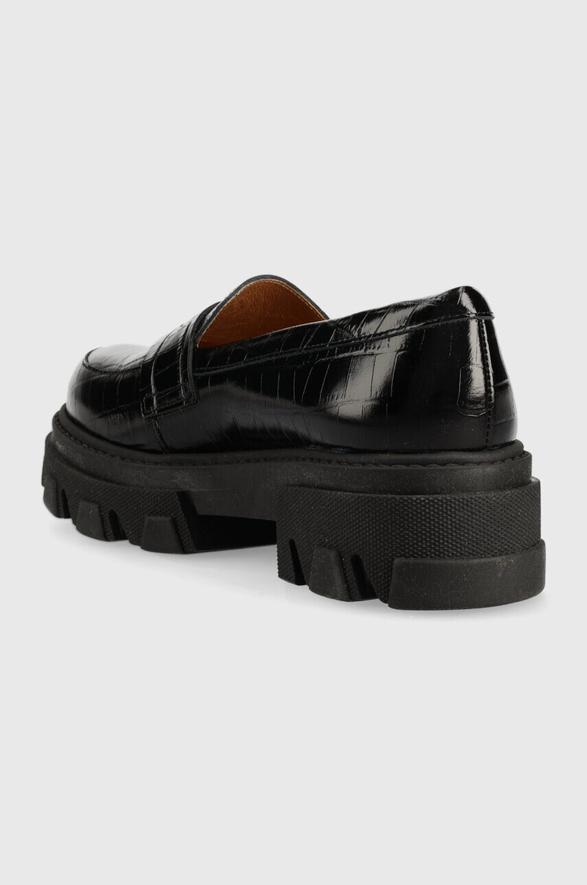 Charles Footwear Кожени мокасини Mey в черно с платформа Mey.Loafer.Basic - Pepit.bg