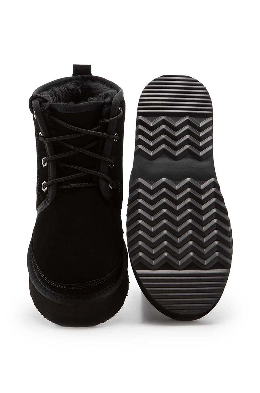 Charles Footwear Велурени апрески Grace в черно - Pepit.bg