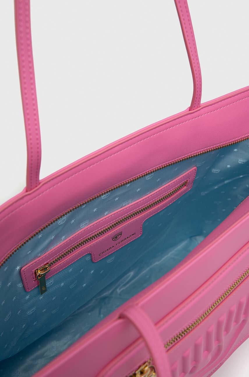 Chiara Ferragni Чанта Range в розово - Pepit.bg