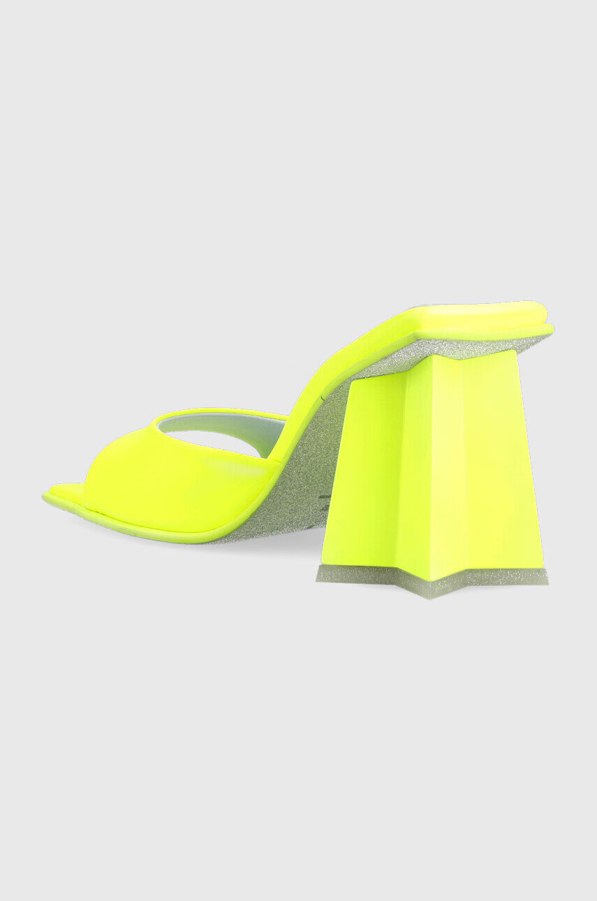 Chiara Ferragni Чехли CF3132_036 в жълто с висок ток CF STAR HEEL 85 - Pepit.bg