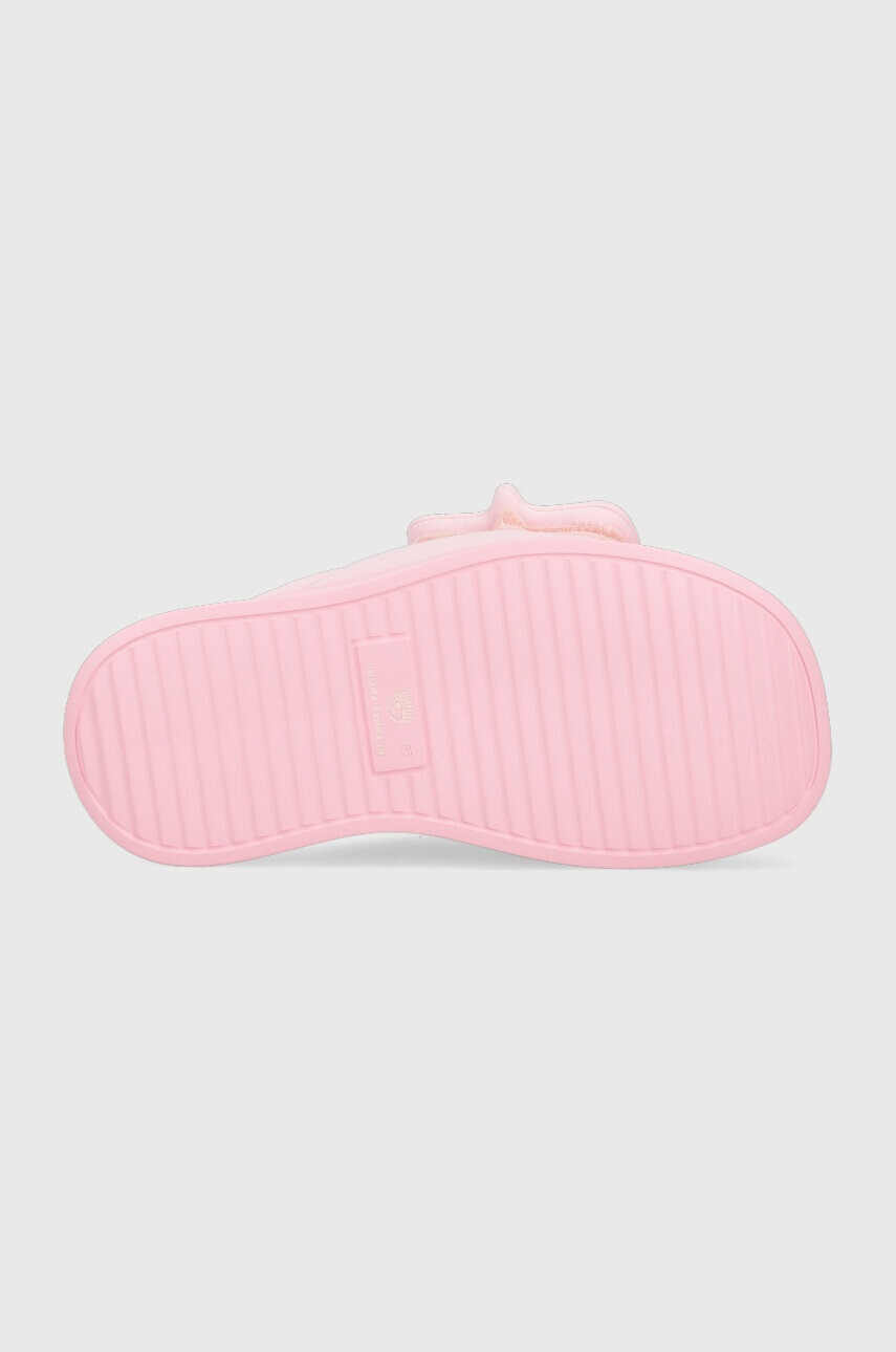 Chiara Ferragni Чехли CF3150_012 в розово с платформа CF PLATFORM SLIDER - Pepit.bg
